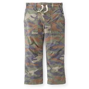 Carter’s Camo Woven Pull On Ripstop Pants